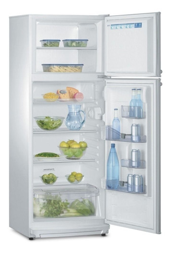Imagen 3 de 4 de Heladera auto defrost Bambi 2F1600 blanca con freezer 328L 220V