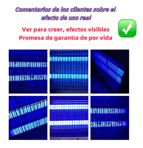 Auskang Lámpara Mata Mosquitos Eléctrico, Repelente de Mosquitos Electrico Potente 20W, Lampara Antimosquitos, Lamp Bug Zapper para Interior y Exterior Jardín Dormitorio Cocina