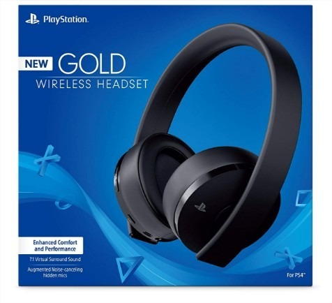  Auriculares Ps4 Play Station 4 Gold Wireless Headset 7.1 Eb