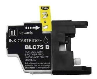 Cartucho Compatible Brother Lc 75 Negro Mfc J430 625 825