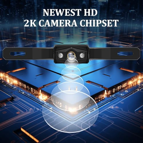 Backup Camera Kit 7'' Hd Para Camiones Con Visin Nocturna
