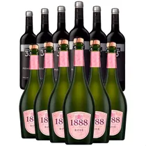 Comprar Sidra 1888 Rose + Vino Tinto Latitud 33 Malbec 750ml        