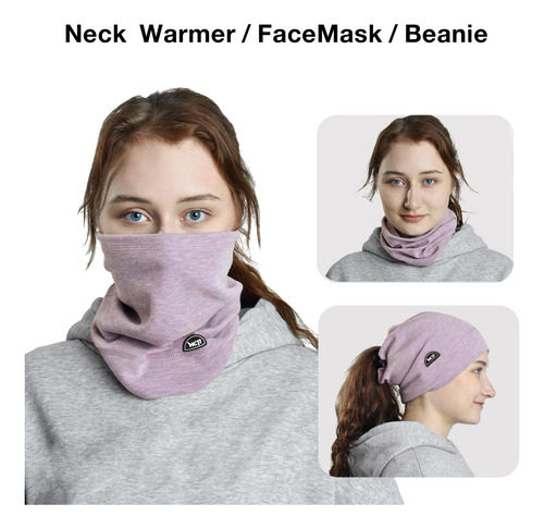 Polaina De Cuello Mcti Forro Polar Invierno Bufanda Esquí Color Diseño De La Tela Talle