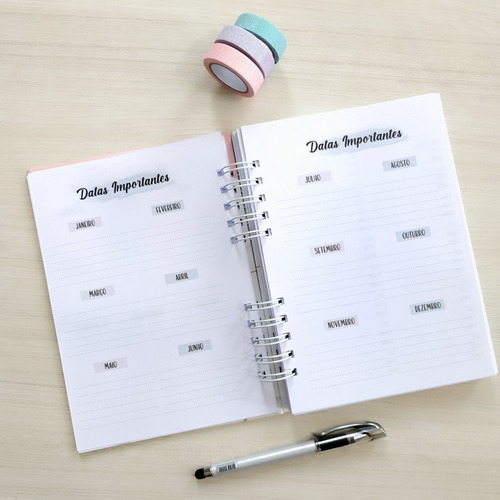Planner Personalizado 2021 Nome Na Capa Presente Presskit