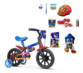 Bicicleta Sonic - 10 Itens