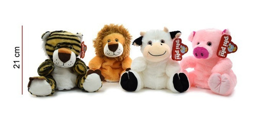 Imagen 5 de 5 de Títere De Mano Animales Varios Con Patas 22 Cm Phi Phi Toys