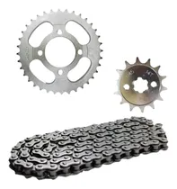 Comprar Kit Corona Piñon Y Cadena Para Zanella Zb 110