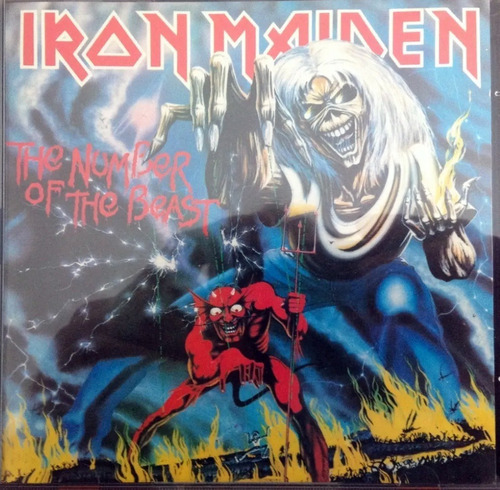 Cd Iron Maiden - The Number Of The Beast