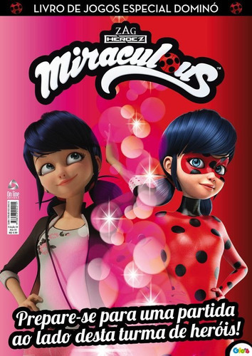 Livro: Ladybug - Jogo De Dominó, De Globosat Programadora Ltda. Série Indefinido, Vol. 1. On Line Editora, Capa Mole, Edição 1 Em Português, 2020