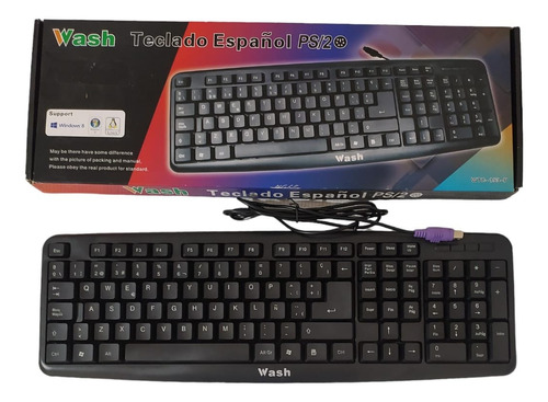 Teclado Ps/2 Marca Wash 