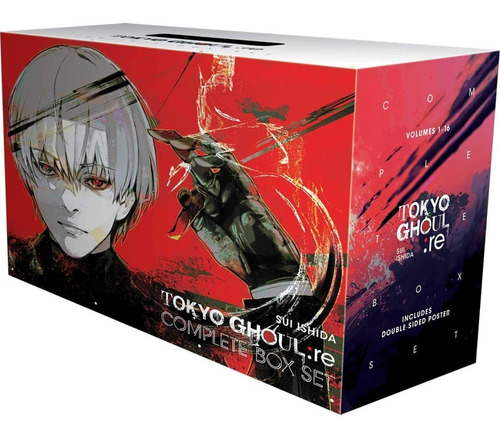 Book : Tokyo Ghoul Re Complete Box Set Includes Vols. 1-16..