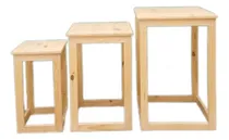 Comprar Mesas Candy Bar X 3 Rectangulares De Arrime Dressoire Apil