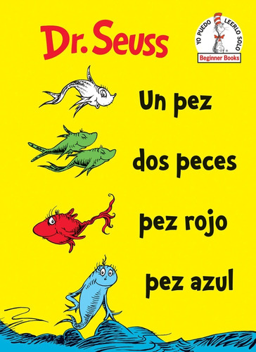 Pack (2) Libro Gato Ensombrerado + Un Pez Dos Peces Dr Seuss