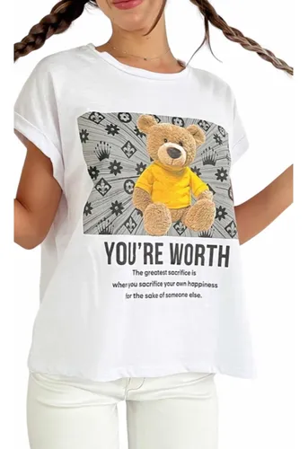 Remeras Mujer Dise o Estampa Algod n Calidad Go. By Loreley