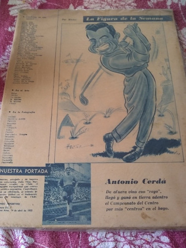 Revista La Figura De La Semana 14 4 1955 
