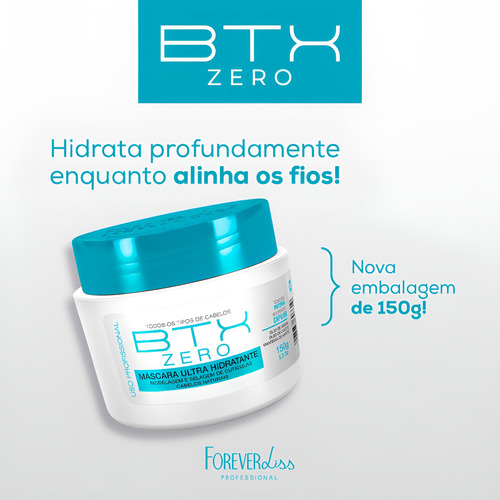 Mascara Btx Volume Zero Forever Liss 150g
