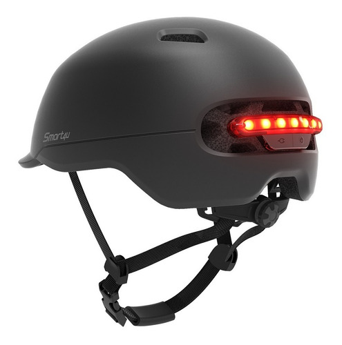 Casco Inteligente Smart4u Con Luz De Freno Automática