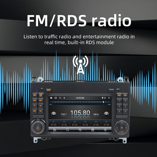 Reproductor Estéreo De Radio De Coche Android De 7 Pulgadas