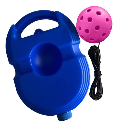 Pickleball Trainer Baseboard Professional Pink Ball Blue
