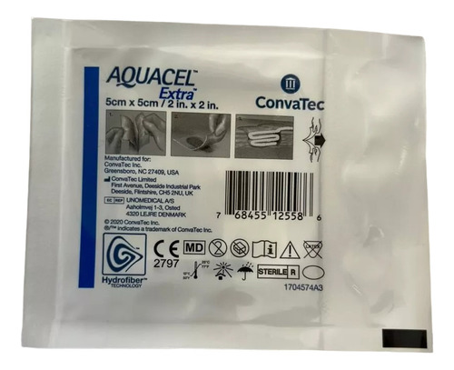 Aquacel Extra 5x5cm Cm 10 Piezas