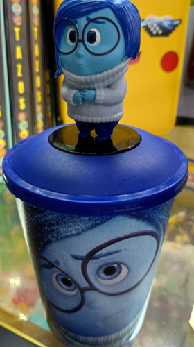Funko Pop Intensamente Temor Y Vaso Tristeza (Usado)