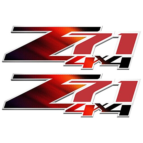 Calcomanía Z71 Silverado, Emblemas De Camión Lateral ...