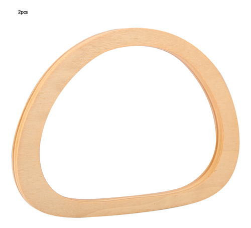 Bolso De Madera Con Asa De 2 Piezas Pequeñas Para Hacer Tú M