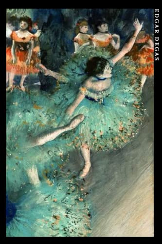 Edgar Degas: Bailarina En Verde Cuaderno De Notas Design Art