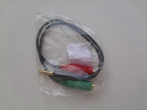 25 Piezas Divisor Cable Splitter Auxiliar 3.5 Mm Micrófono