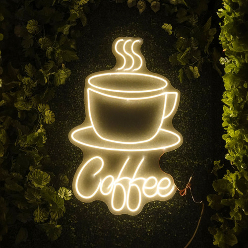 Letrero Led Neón Taza Coffee