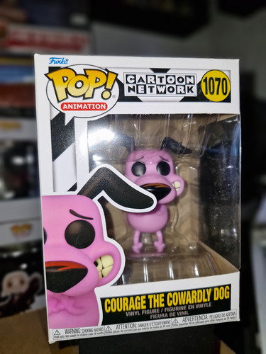 Funko Pop Perro Coraje 1070 (Usado)