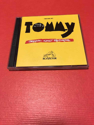 Tommy Original Cast Recording Cd Doble 1993 The Who  