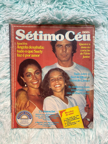 Revista Sétimo Céu C/ Tarcisio,raul,wilker,stênio,glória,fab