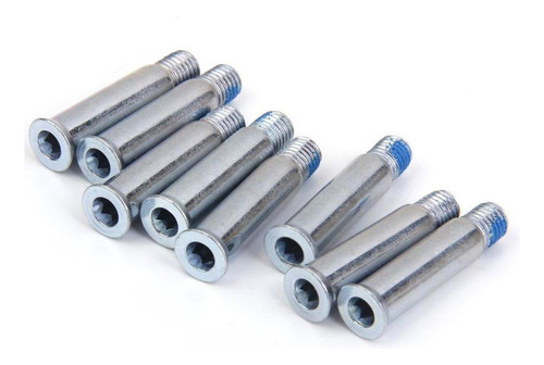 . 8 Piezas De Tornillos De Patín De Acero De 35 Mm