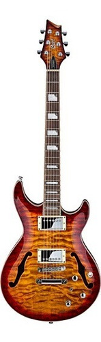 Guitarra Eléctrica Cort M Custom Semi Hollow