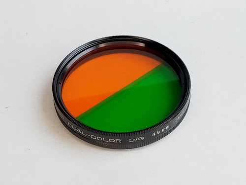 Filtro 48mm Naranja Verde Dual Color Cozo Japon