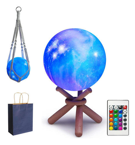 Lámpara De Luna, Lámpara De Luna 3d, Lámpara De Gala...