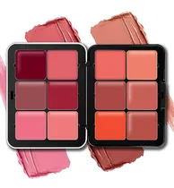 Comprar Paleta De Rubores En Crema Hosaily 12 Tonos - Mate, Contorno
