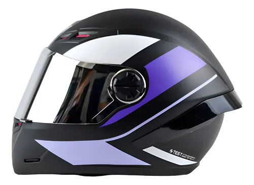 Cascos Con Visor De Color Dama Ich 501 Sp, Certificado Dot