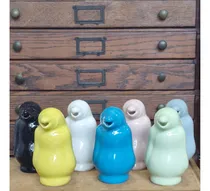 Comprar Set De Jarras Pingüino De Cerámica Vino Jugo Agua Para Mesa