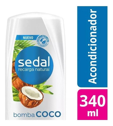 Acondicionador Sedal Bomba Coco 340 Ml 