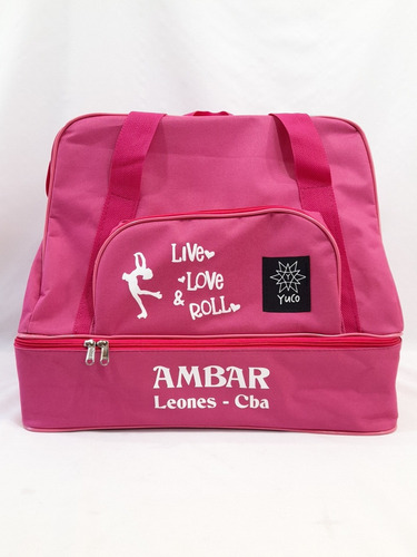 Imagen 2 de 10 de Combo Bolso De Patin Artistico Cajon + Cubre Bota - Oferta -