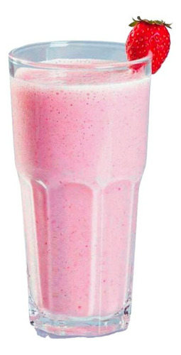 Jogo De Copos Vidro 6 Peças 340ml Drinks Sucos Água Cor Transparente