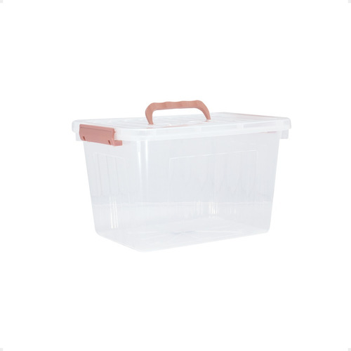 Caja Organizadora Plastica Con Tapa Y Manillas Grande 24 Lt