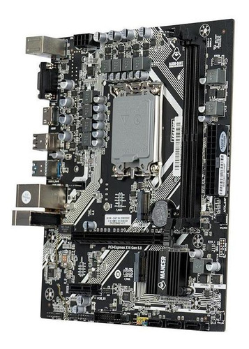 Placa Mae Mancer H610m-dawt, Ddr4, Socket Lga1700, M-atx