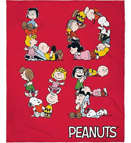 Intimo Peanuts Love Charlie Brown Snoopy And Pals Letter Art