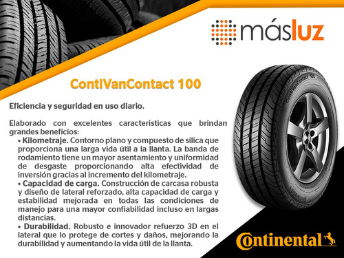 4 Llantas Contivancontact 100 Continental 285/65r16 131r