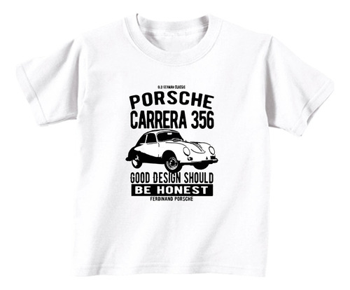 Remeras Infantiles Porsche Autos |de Hoy No Pasa| 6 V