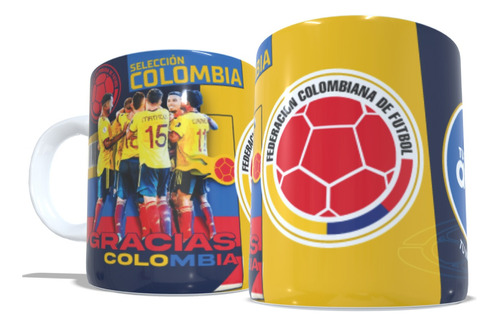 Pocillo Mug Personalizado Selección Colombia