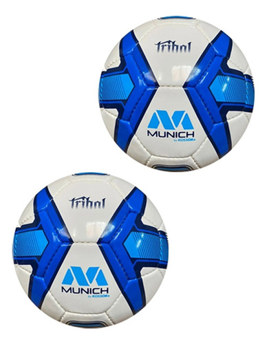 Pack X2 Pelotas Munich Tribal Nro. 5 Entrenamiento Sgc